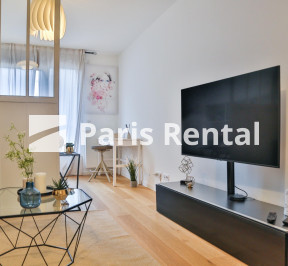 Living room - Bed - 
    14th district
  Denfert-Rochereau, Paris 75014
