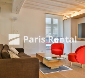 Living room - 
    16th district
  Passy - La Muette, Paris 75016
