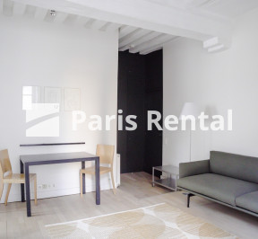 Living room - 
    3rd district
  Le Marais, Paris 75003
