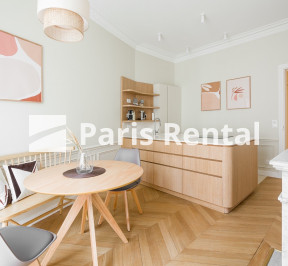 Open-kitchen - Living-room - 
    16th district
  Passy - La Muette, Paris 75016
