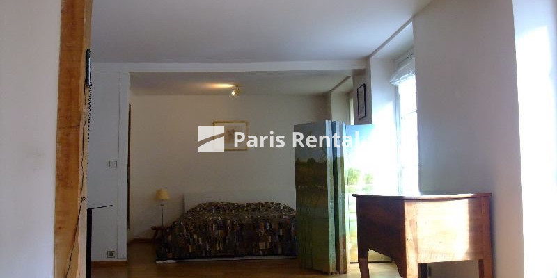 Living room - Bed - 
    4th district
  Marais / Bastille, Paris 75004
