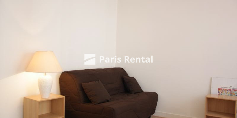 Living room - Bed - 
    16th district
  Paris 75016
