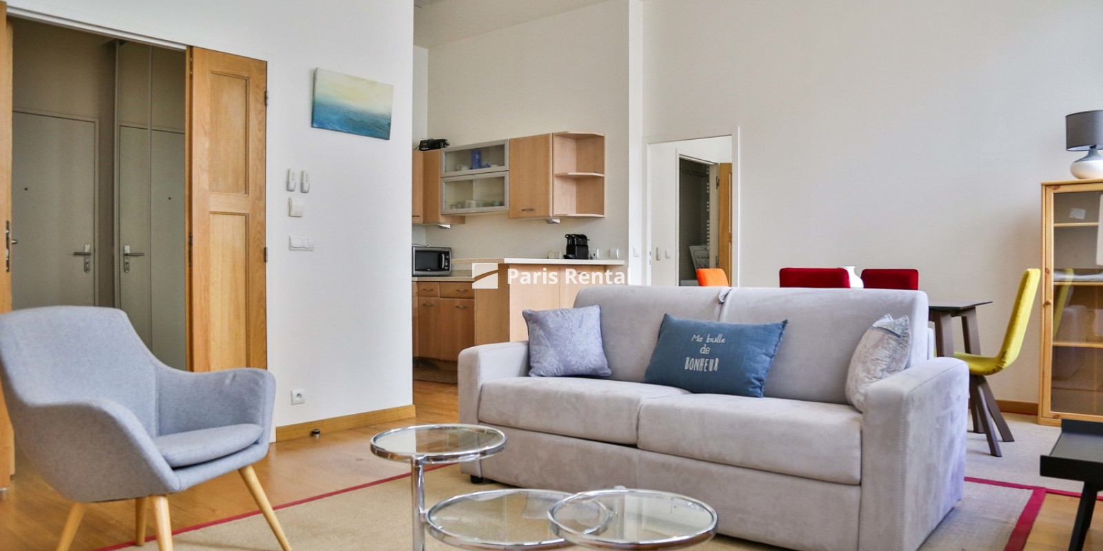 Living room - dining room - 
    14th district
  Denfert-Rochereau, Paris 75014
