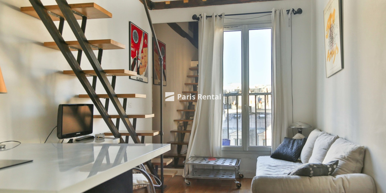 Living room - dining room - 
    8th district
  Champs-Elysées, Paris 75008
