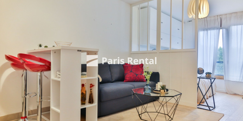 Living room - Bed - 
    14th district
  Denfert-Rochereau, Paris 75014
