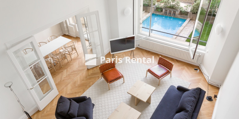 Living room - 
    16th district
  Passy - La Muette, Paris 75016
