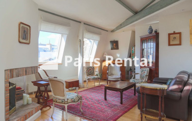 Living room - dining room - 
    7th district
  Tour Eiffel / Ecole Militaire, Paris 75007
