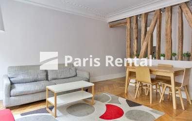 Living room - dining room - 
    6th district
  St.Germain des Prés, Paris 75006
