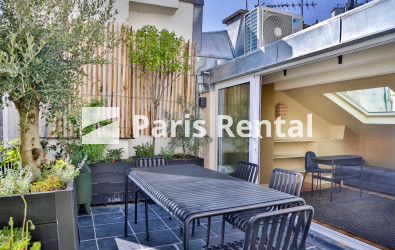 Bedroom terrace - 
    6th district
  St.Germain des Prés, Paris 75006

