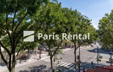 View from the living room - 
    14th district
  Denfert-Rochereau, Paris 75014
