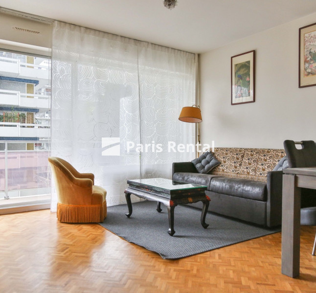 Living room - Bed - 
    15th district
  Pasteur - Vaugirard, Paris 75015
