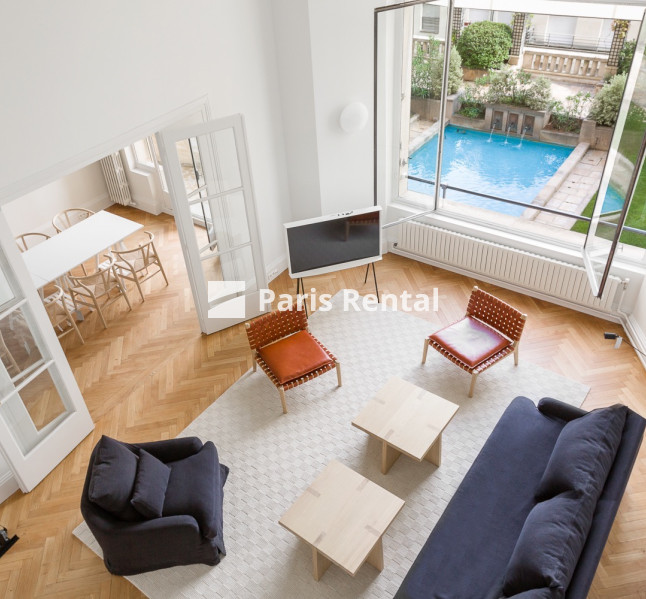 Living room - 
    16th district
  Passy - La Muette, Paris 75016
