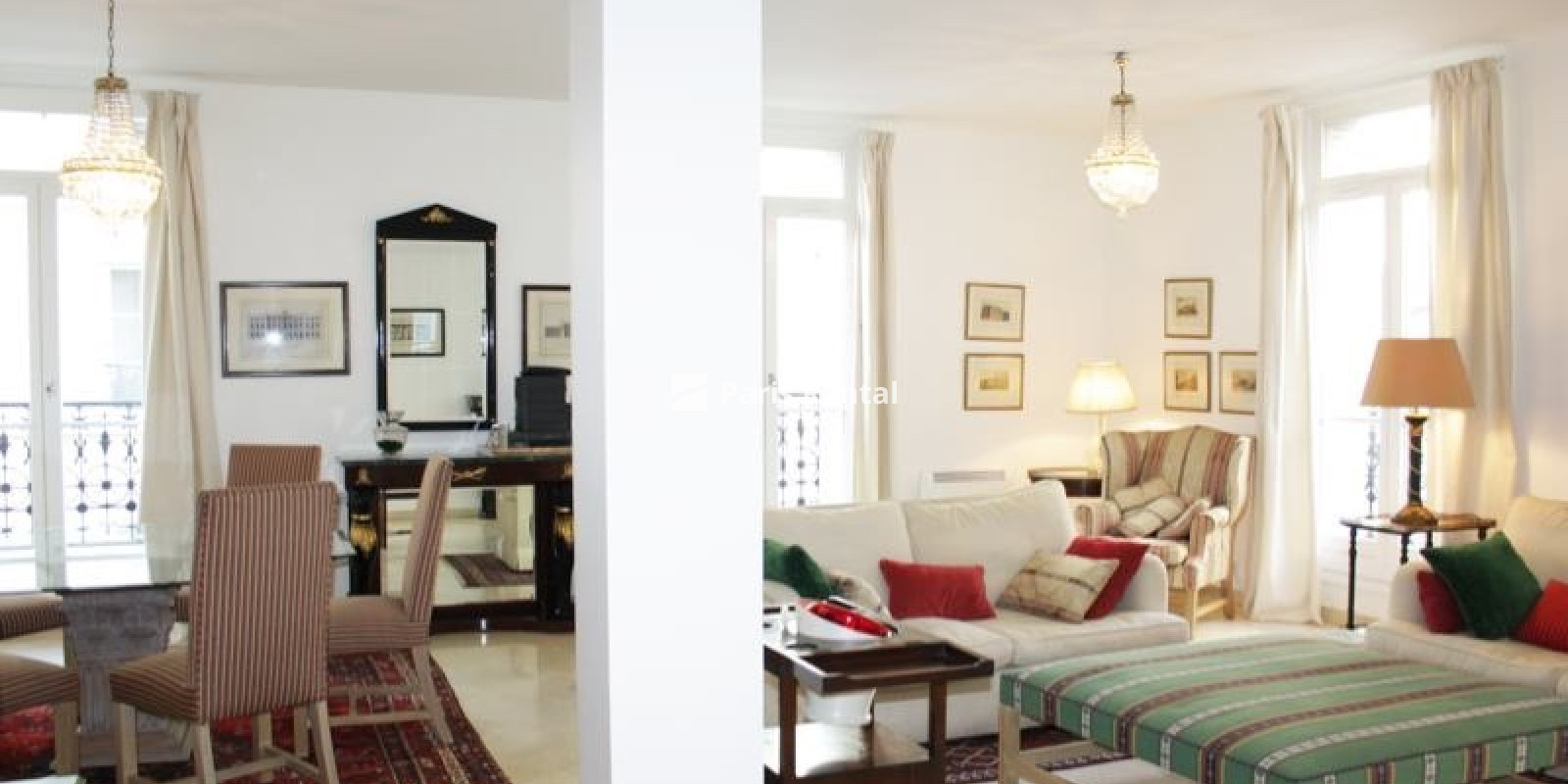 Living room - dining room - 
    16th district
  Paris 75016
