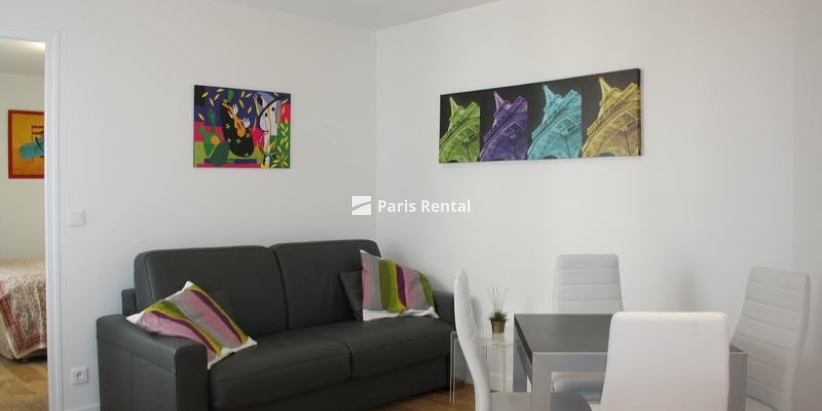 Living room - dining room - 
    16th district
  Paris 75016
