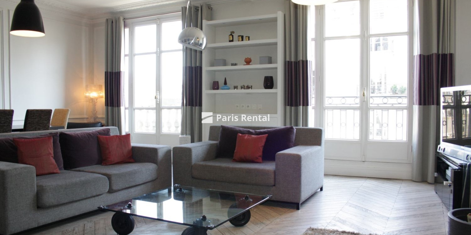 Living room - dining room - 
    16th district
  Trocadéro / Passy, Paris 75016
