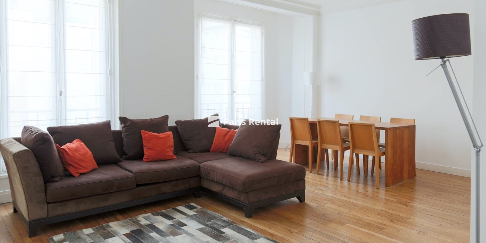Living room - dining room - 
    15th district
  Pasteur - Vaugirard, Paris 75015
