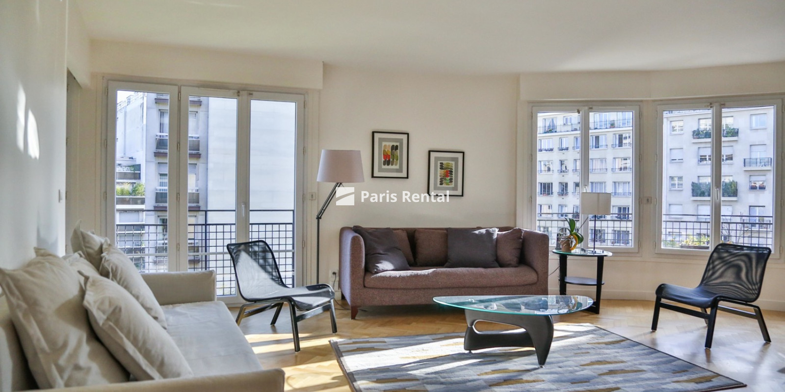 Living room - dining room - 
    16th district
  Auteuil, Paris 75016

