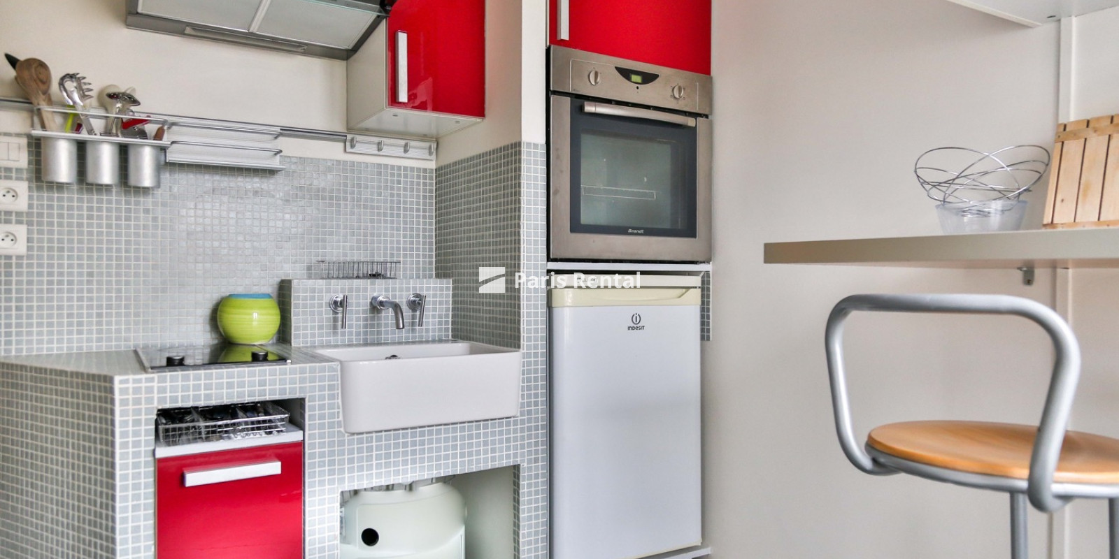Kitchen - 
    8th district
  Monceau, Paris 75008
