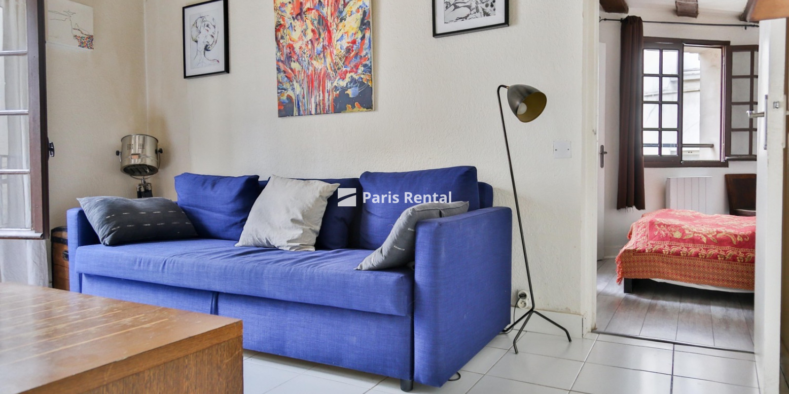 Living room - dining room - 
    5th district
  Quartier Latin, Paris 75005
