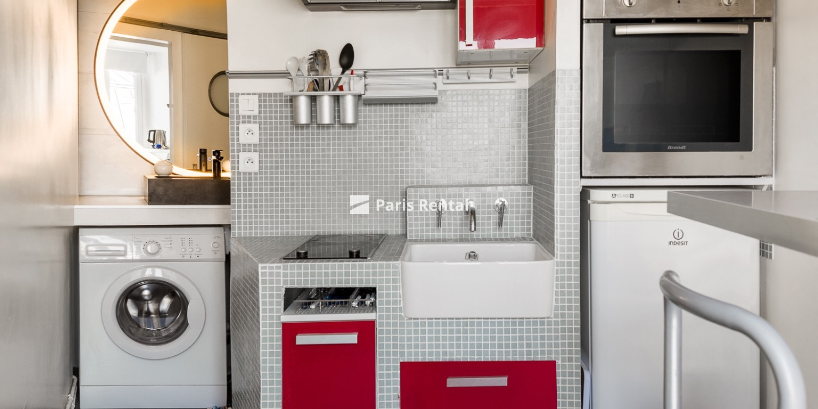Kitchen - 
    8th district
  Monceau, Paris 75008
